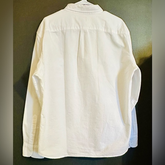 NWT J. Crew Men’s Slim Untucked cotton oxford shirt - XXL - White - Picture 5 of 8